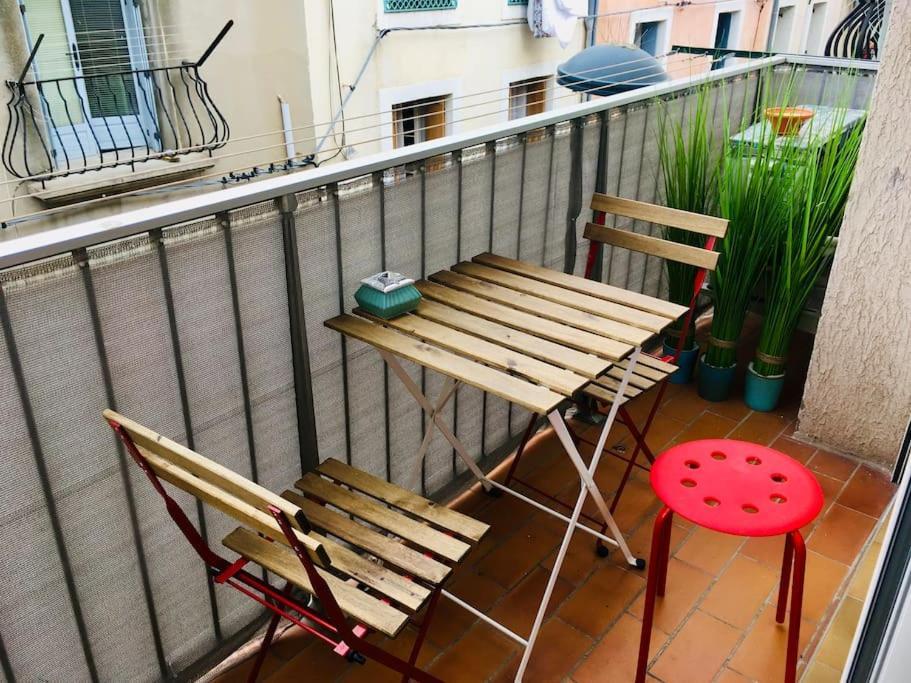 Ferienwohnung Les Coquelicots Du Quartier Haut Sète Exterior foto